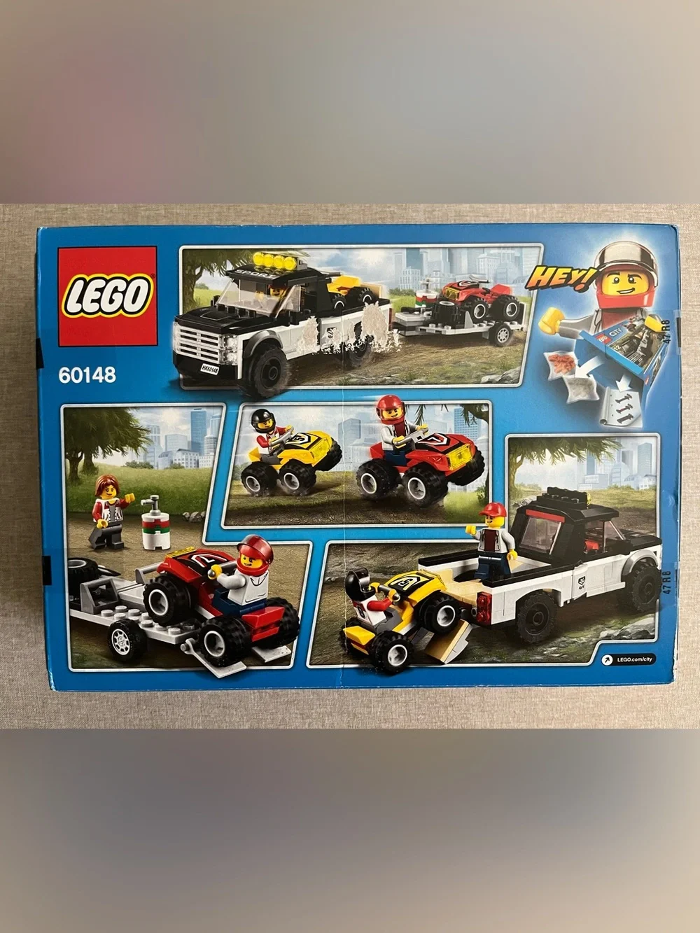 Lego box has